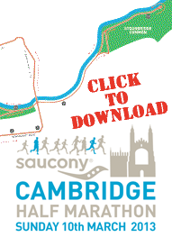 Cambridge Half Marathon PDF Map