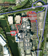 Lakeside Triathlon - Registration Map