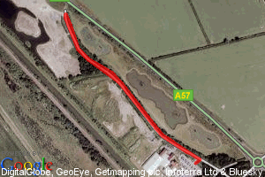 Lincoln Triathlon - Run Map