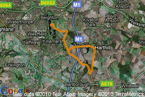 Sprint Triathlon - Bike Map