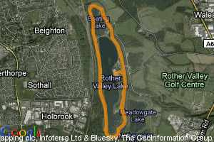 Women's Super Sprint Triathlon - Bike Map