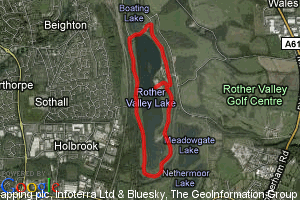 Women's Super Sprint Triathlon - Run Map