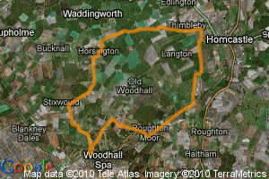 Woodhall Spa Triathlon - Bike Map