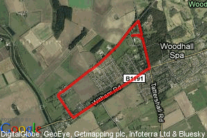 Woodhall Spa Triathlon - Run Map